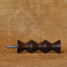 Load image into Gallery viewer, Mithuna Wall Hook in Indian Rosewood (Straight)