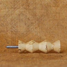 Load image into Gallery viewer, Mithuna Wall Hook in Spalted Tamarind (Straight)