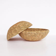 Load image into Gallery viewer, Covered Sisal Bowl from Rwanda
