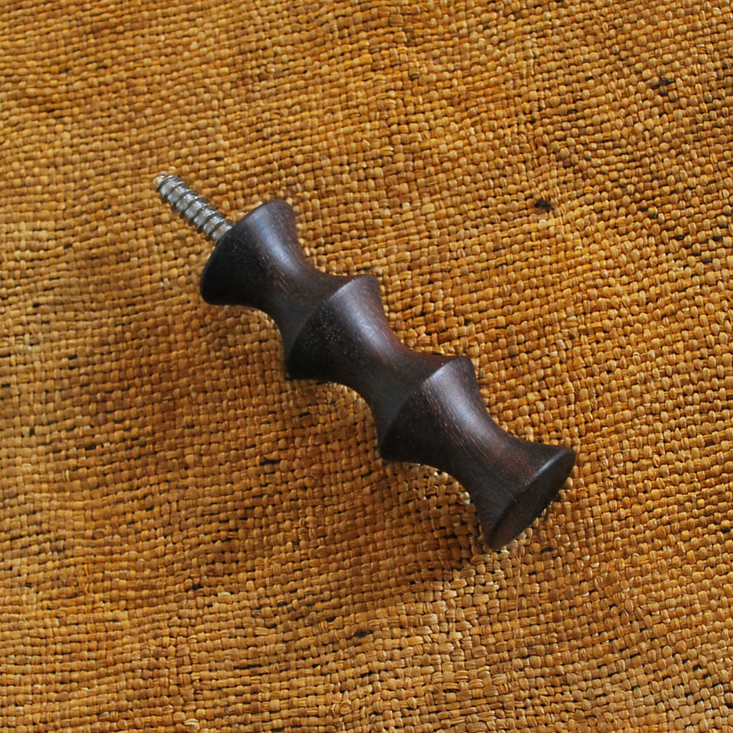 Mithuna Wall Hook in Indian Rosewood (Curved)